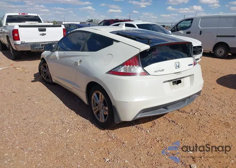 2011 Honda Cr-Z Ex из США, поврежденный, VIN JHMZF1D64BS015973